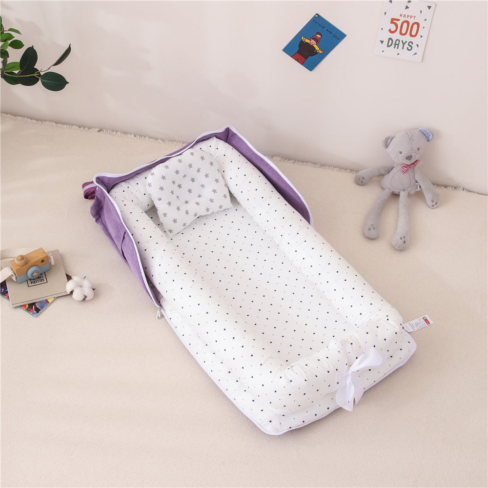 Portable baby nest bed baby cot