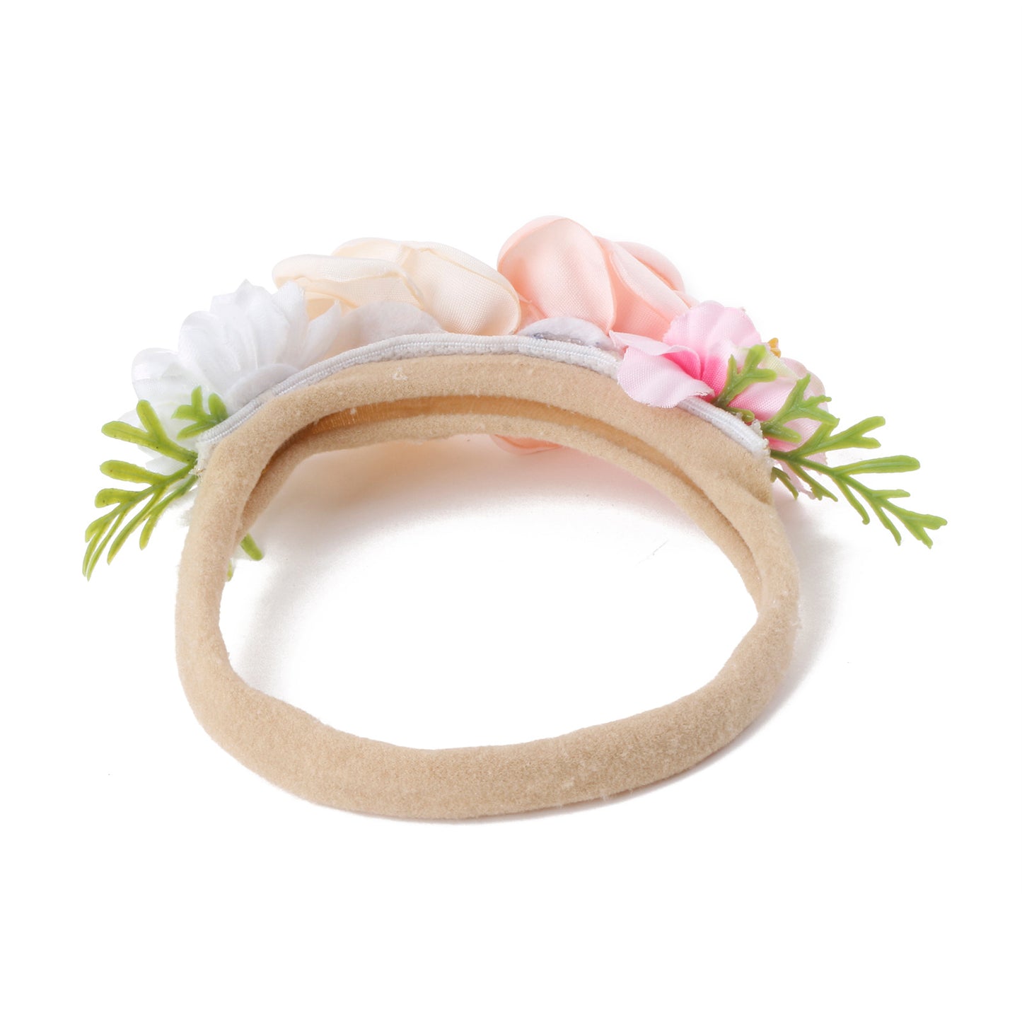 Hair Band Beige Pearl