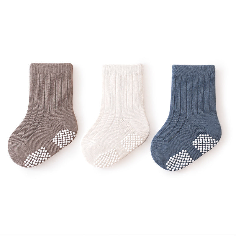 Breathable and Anti-slip Glue Floor baby Socks