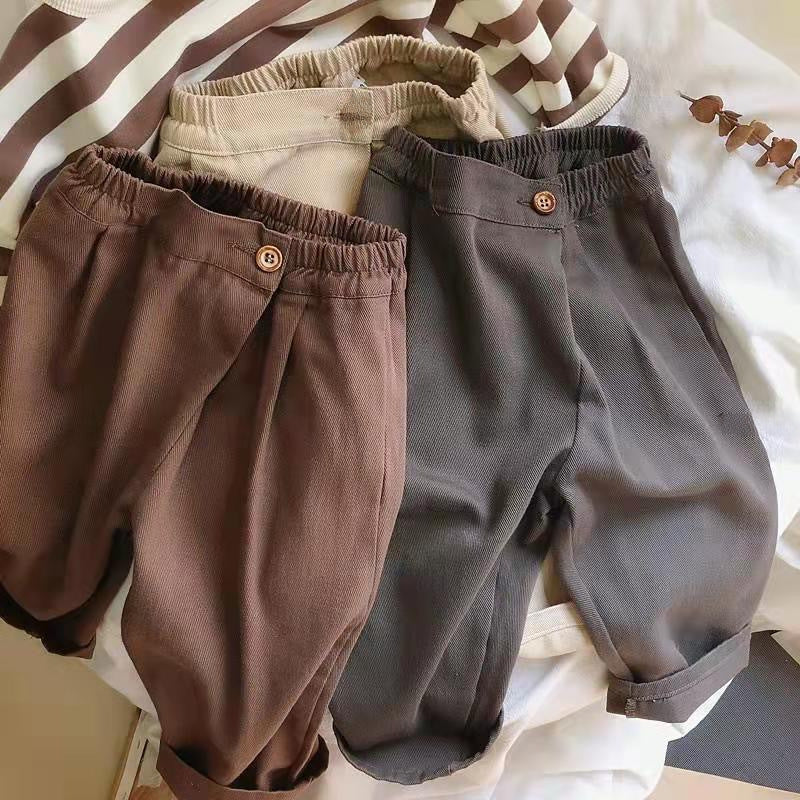 boys Casual Pants Baby Loose Harem Pants Trendy Long Pants