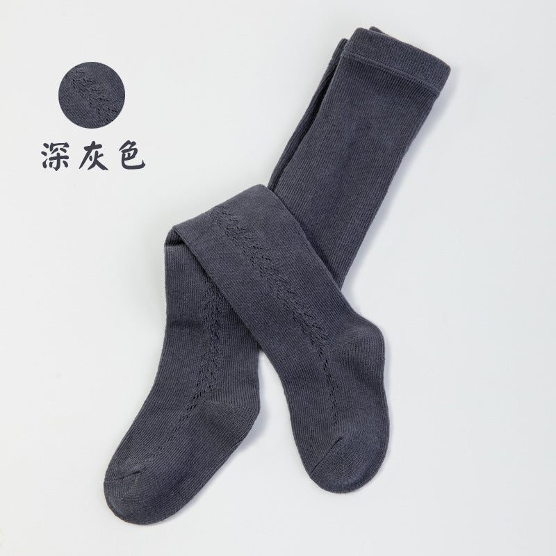 Thin Cotton Baby Leggings Socks Pantyhose