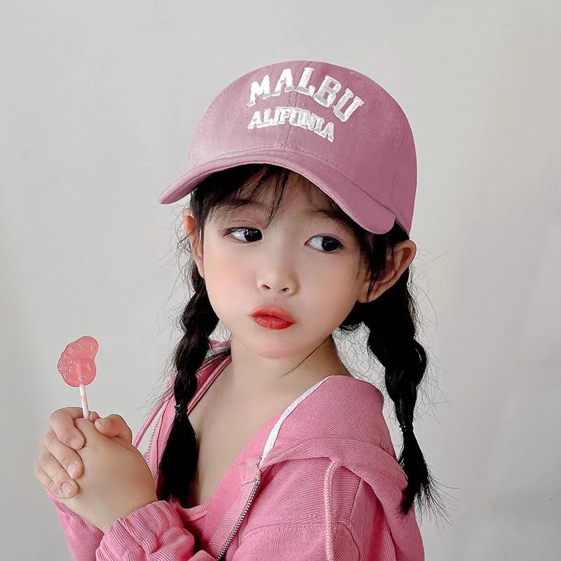 Hat Fashion All-match Girl's Cap Stylish Sunshade Baseball Cap Sun Hat Trendy