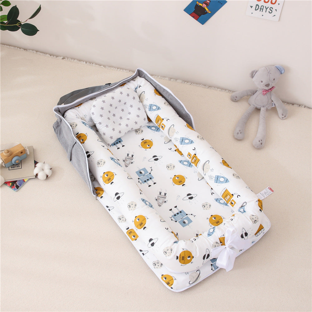 Portable baby nest bed baby cot