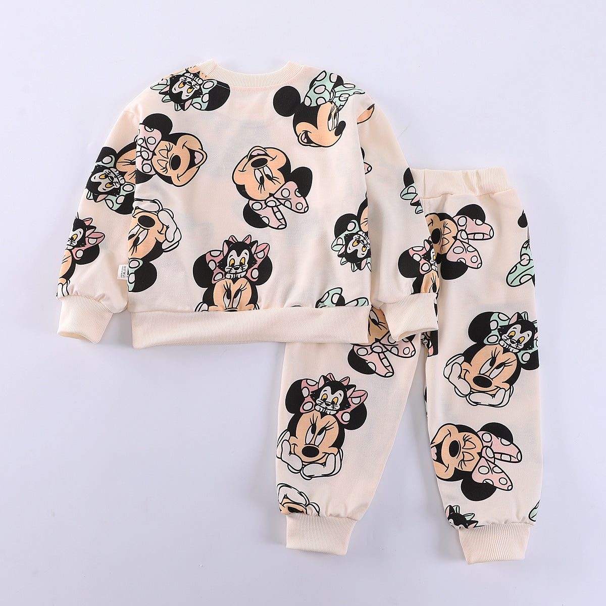 Full Printed Children's Baby Disney Two-piece Set