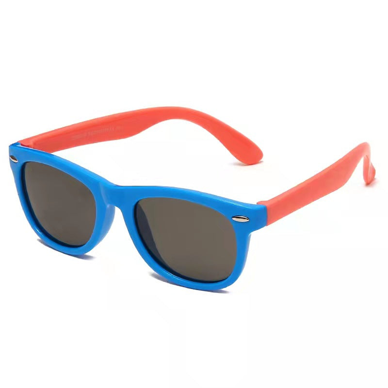 Silicone UV Sunglasses Polarized Children Sunglasses Baby Glasses