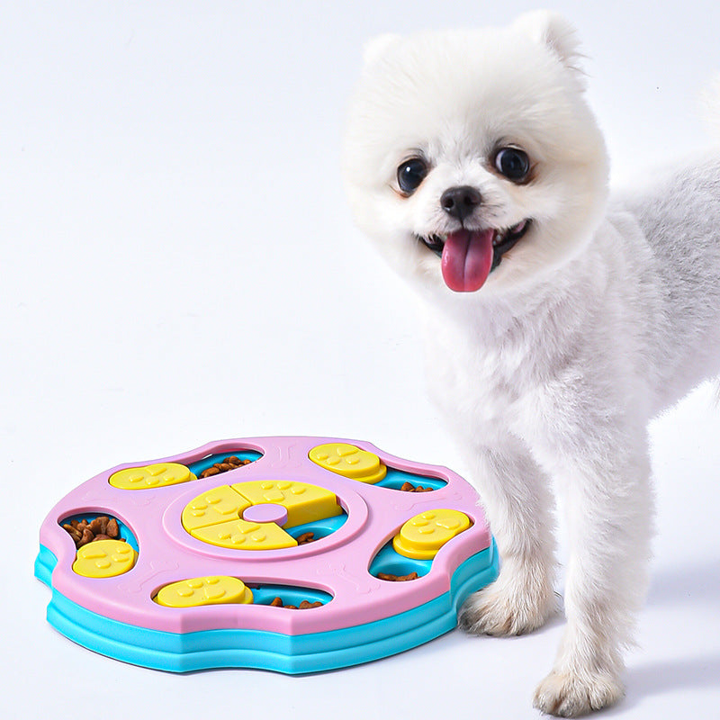 Amazon Explosions Dog Educational Toy Feeder Anti-choking Training Bowl Slow Food Bowl Pet Supplies Dog Bowl Dog Basin