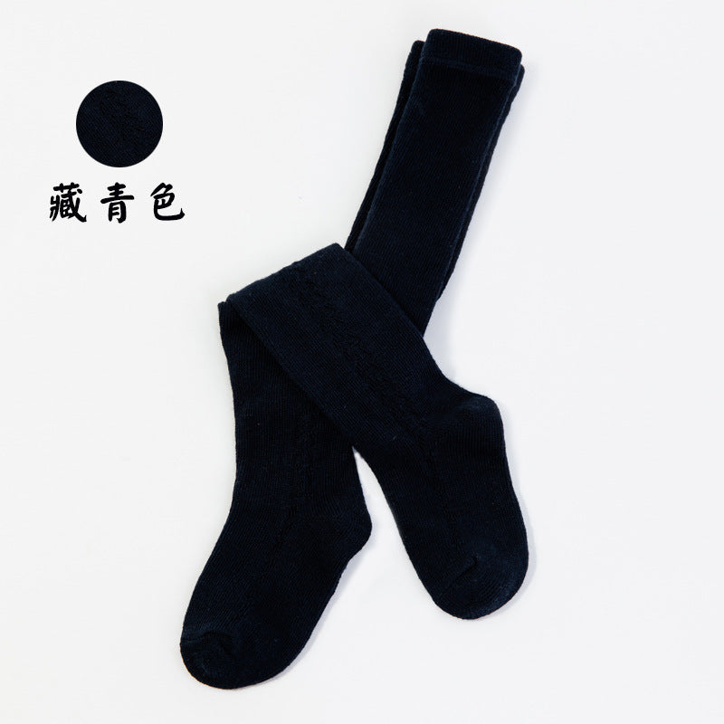 Thin Cotton Baby Leggings Socks Pantyhose