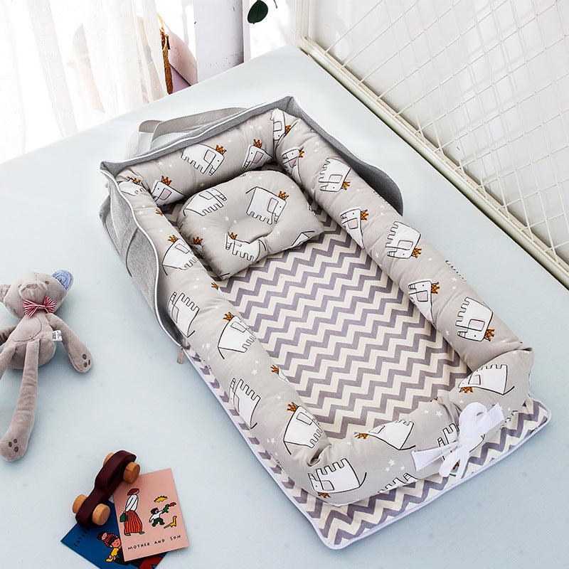 Portable baby nest bed baby cot