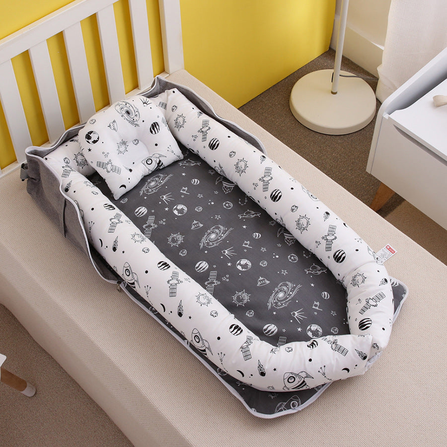 Portable baby nest bed baby cot