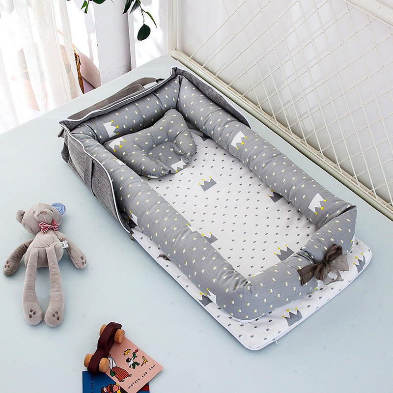 Portable baby nest bed baby cot