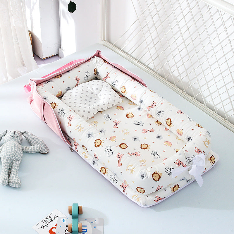 Portable baby nest bed baby cot