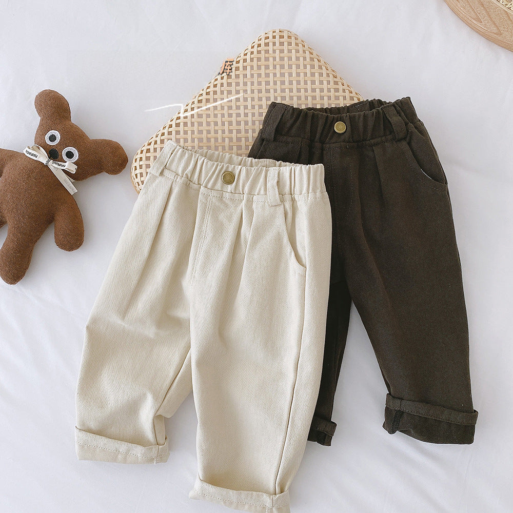 Boys Casual Pants Trendy Trousers