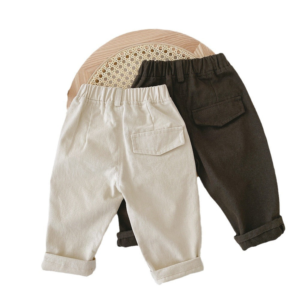 Boys Casual Pants Trendy Trousers