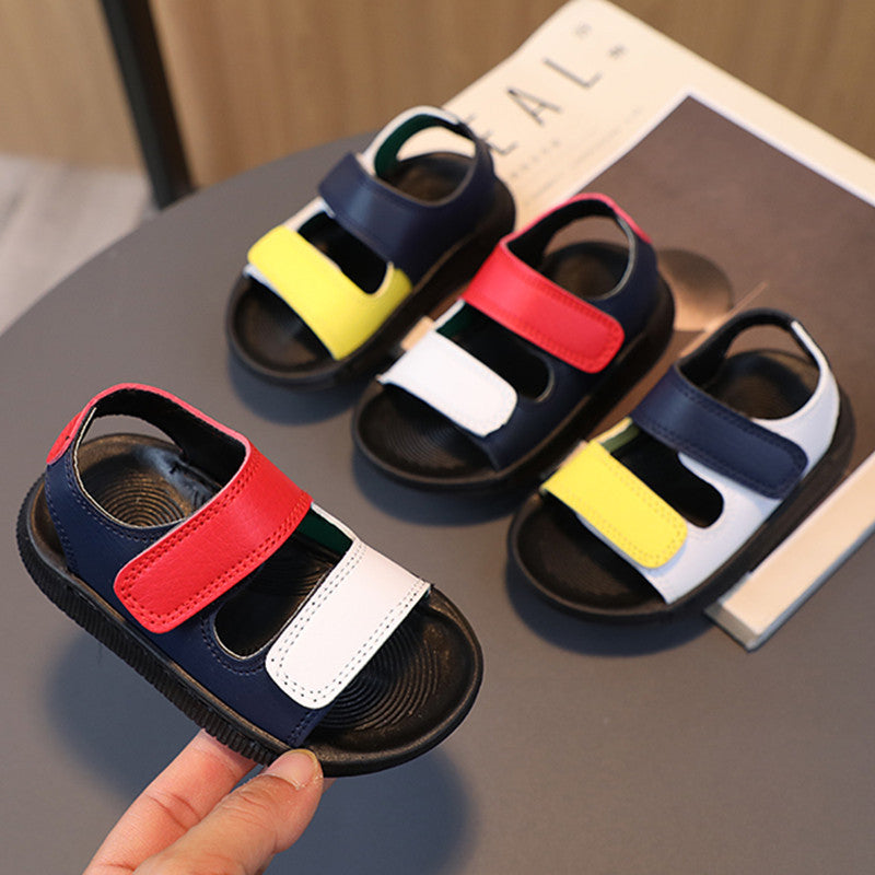 Boys Sandals 1-3-5 Years Shoes Open Toe Lightweight Soft Sole Children's Sandals