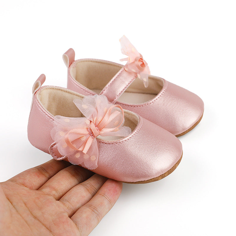 0-1 Years Old Butterfly Flower Princess Shoes Toddler Shoes Baby Shoes