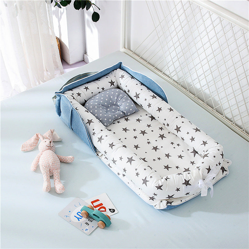 Portable baby nest bed baby cot