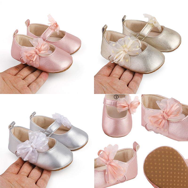 0-1 Years Old Butterfly Flower Princess Shoes Toddler Shoes Baby Shoes