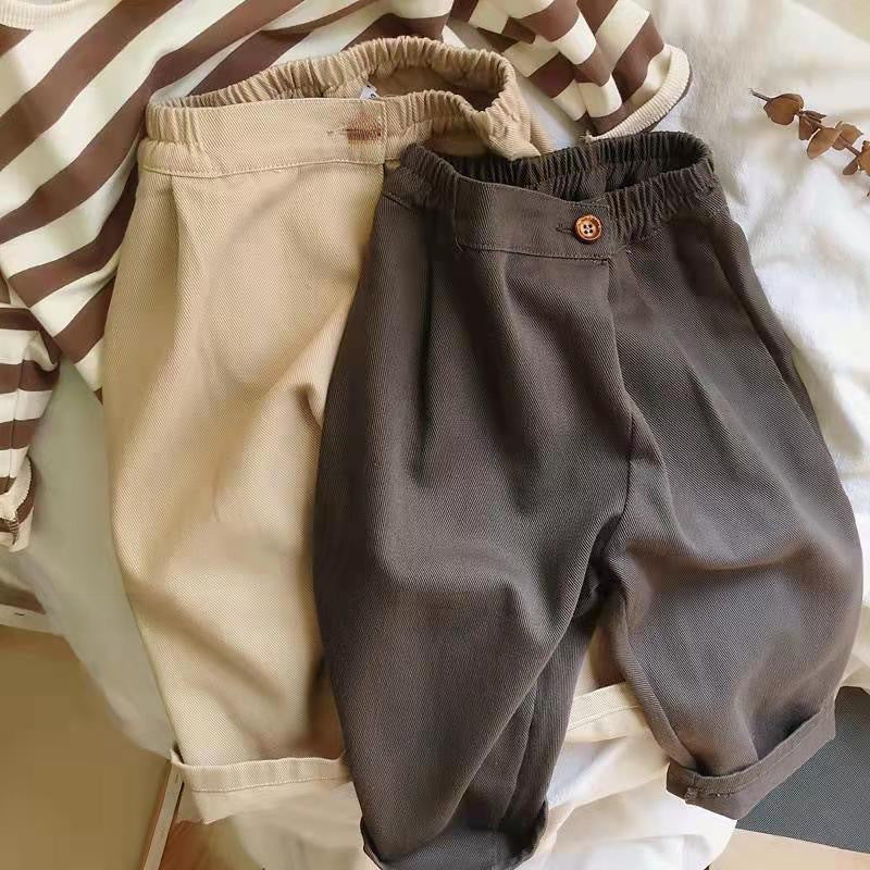 boys Casual Pants Baby Loose Harem Pants Trendy Long Pants