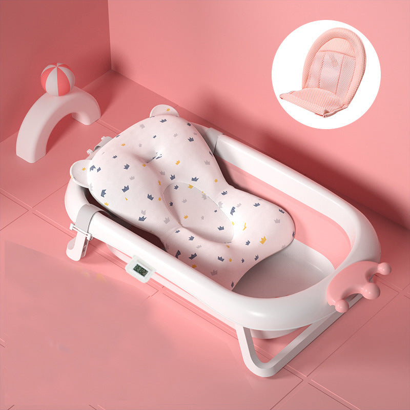 Baby Bath Tub Baby Folding Tub Newborn Children Sitting And Lying Household Large Bath Tub Children's Products