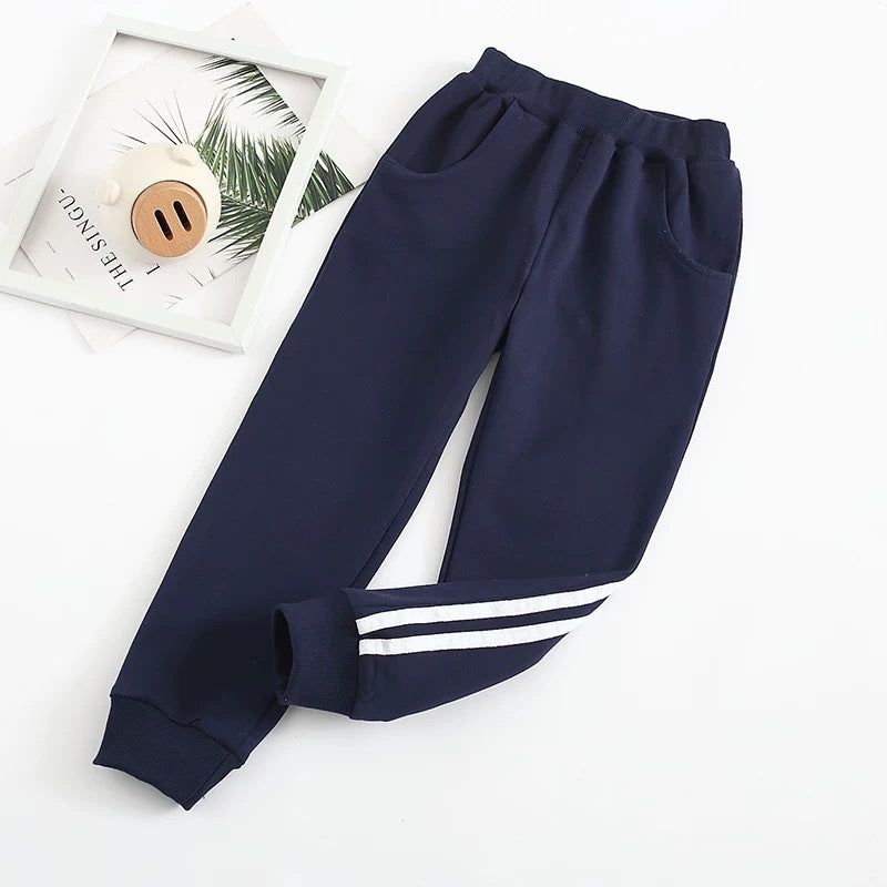 boy Sports Pants Trousers Stretch Cotton Pants