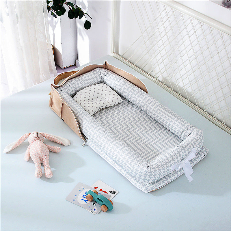 Portable baby nest bed baby cot