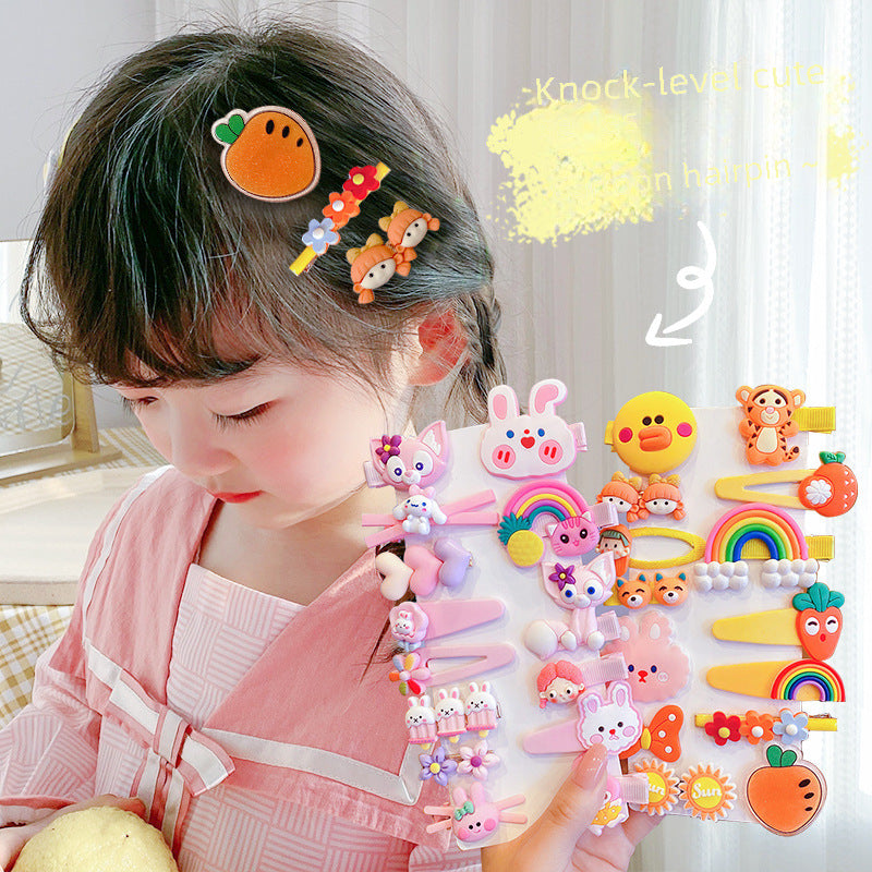 Children's Hairpin Baby Cute Small Hairpin Bangs Clip Girls Bb Clip Headdress Bow Hair Accessories