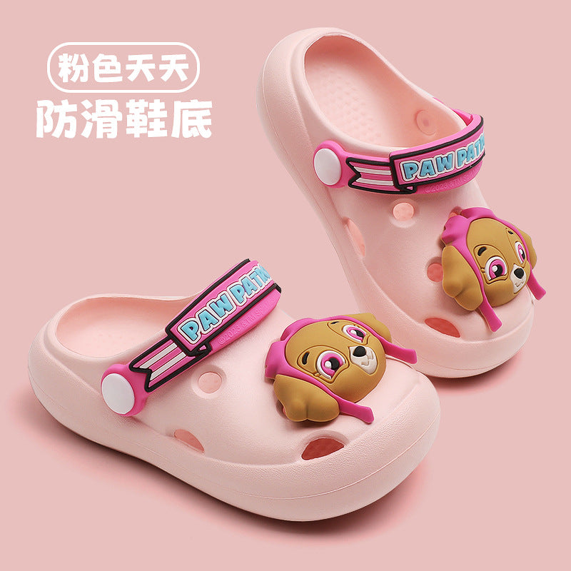 children and baby slippers