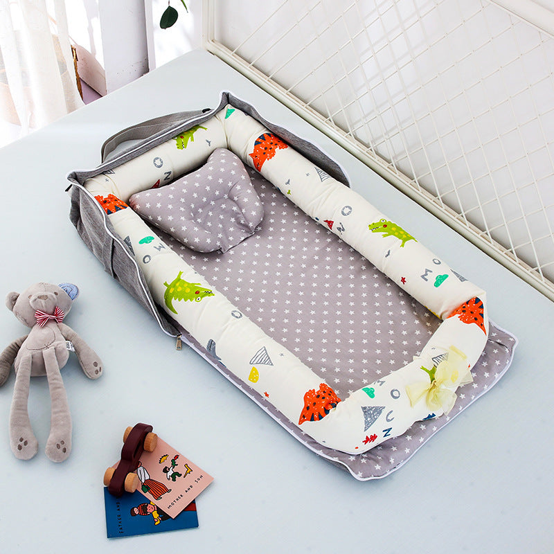 Portable baby nest bed baby cot