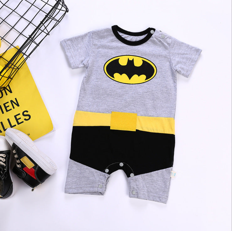 A Generation Of Superman Jumpsuit Batman New Children's Clothes Infant Jumpsuit Hip Clothes Children's Climbing Clothes