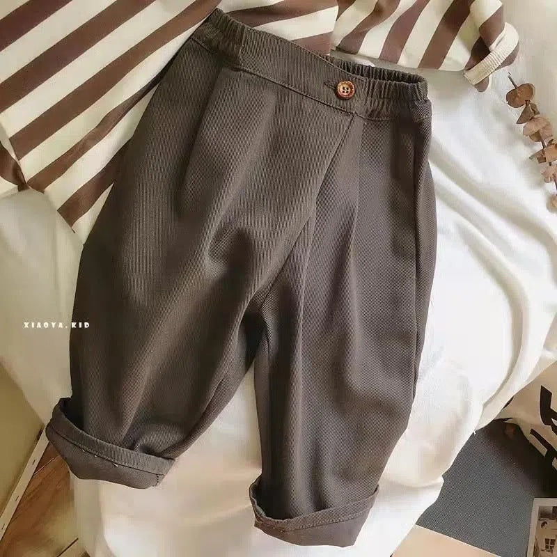 boys Casual Pants Baby Loose Harem Pants Trendy Long Pants