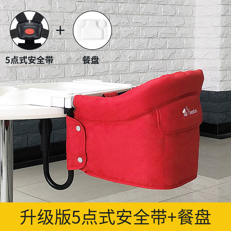 Baby Dining Chair Portable Baby Seat Baby Chair Foldable Children Table Side Dining Chair