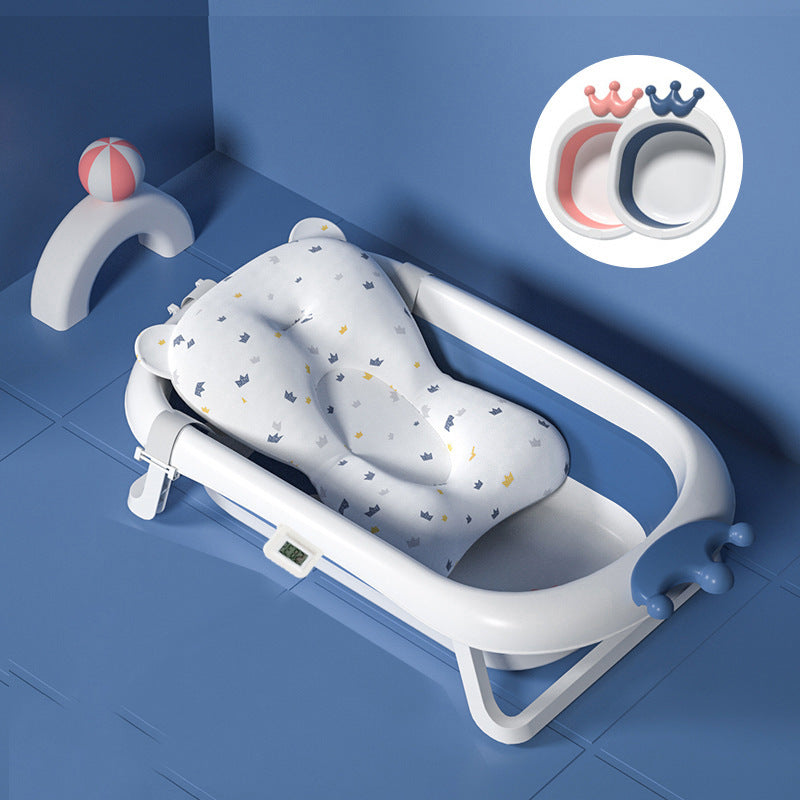 Baby Bath Tub Baby Folding Tub Newborn Children Sitting And Lying Household Large Bath Tub Children's Products