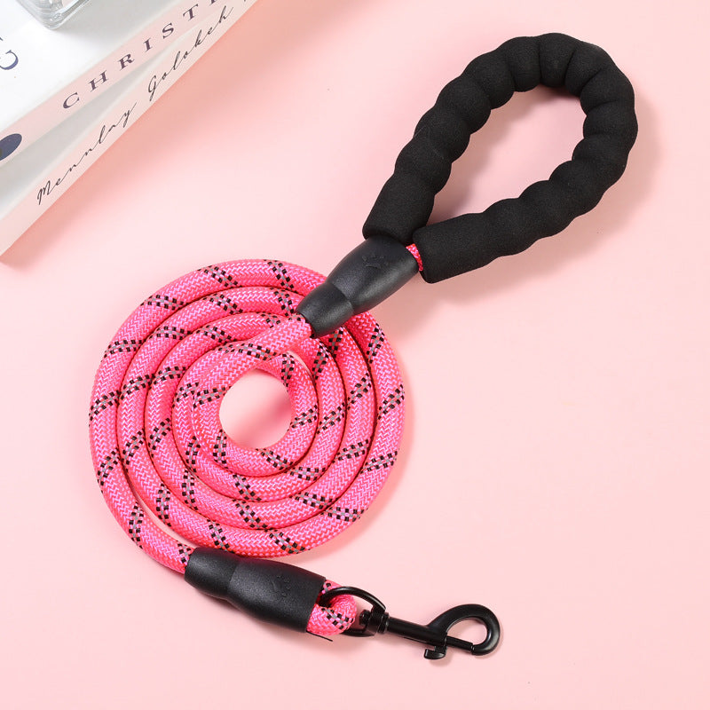 Pet Leash Explosion-proof Dog Leash Reflective Round Rope Dog Leash Leash Handless Leash Leash Cross-border Exclusive dog belt