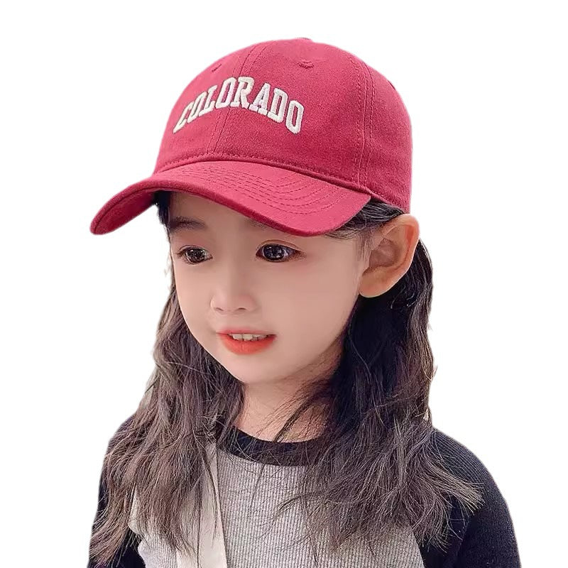 Hat Fashion All-match Girl's Cap Stylish Sunshade Baseball Cap Sun Hat Trendy