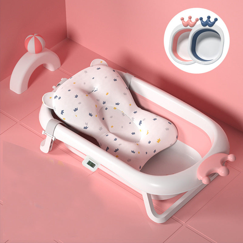 Baby Bath Tub Baby Folding Tub Newborn Children Sitting And Lying Household Large Bath Tub Children's Products