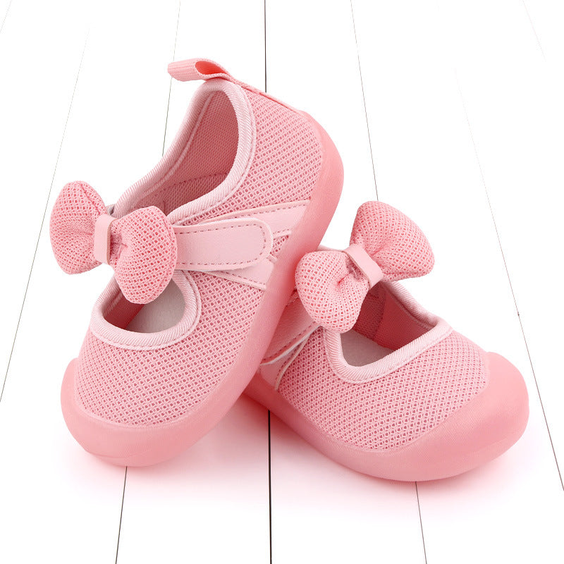 New Baby Girl Shallow Mouth Princess Toddler Shoes