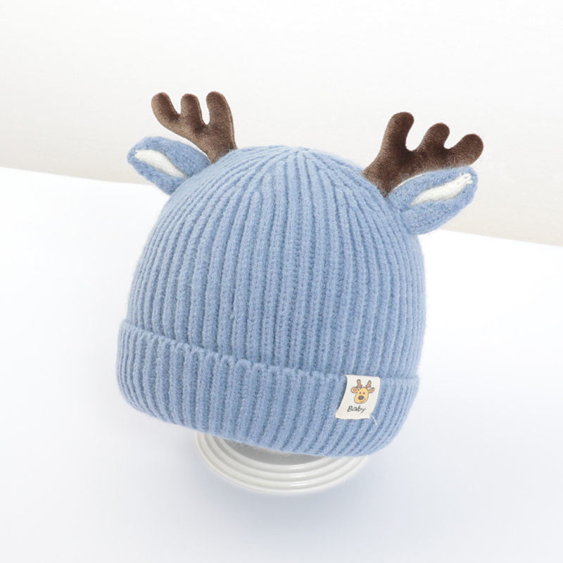 Baby Winter Thicken Thermal Woolen Cap Baby Hat