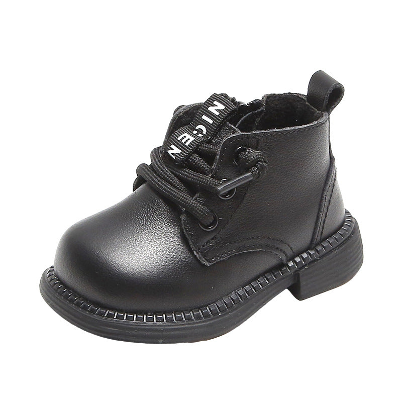 Baby Soft-soled Toddler Shoes  Boys' Short  Winter Children's Boots