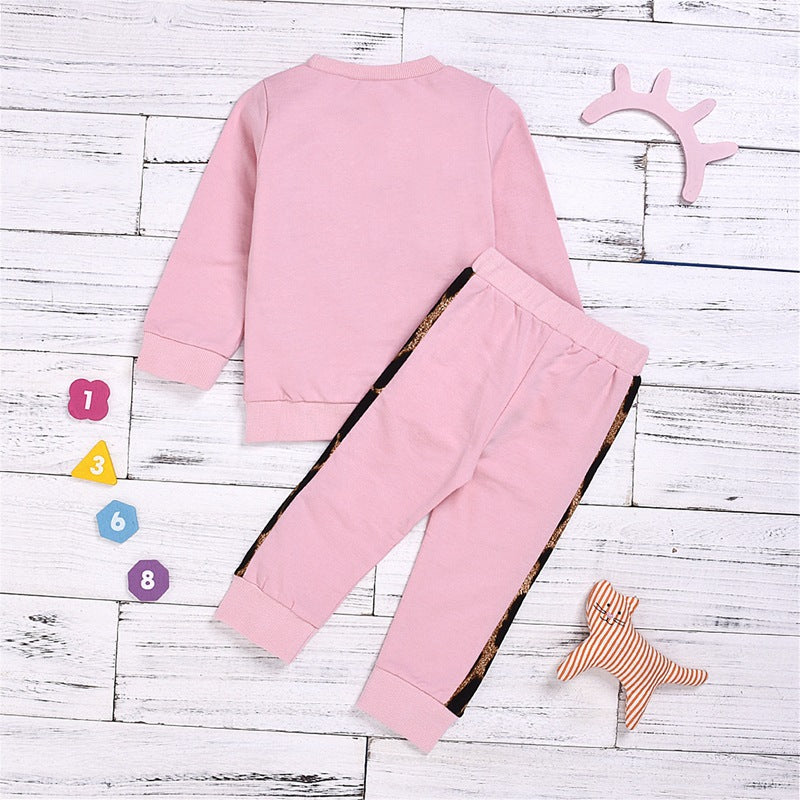 Children's Autumn And Winter Sweater Suit