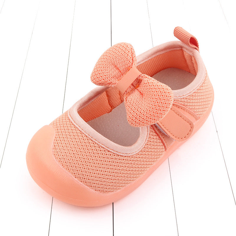 New Baby Girl Shallow Mouth Princess Toddler Shoes