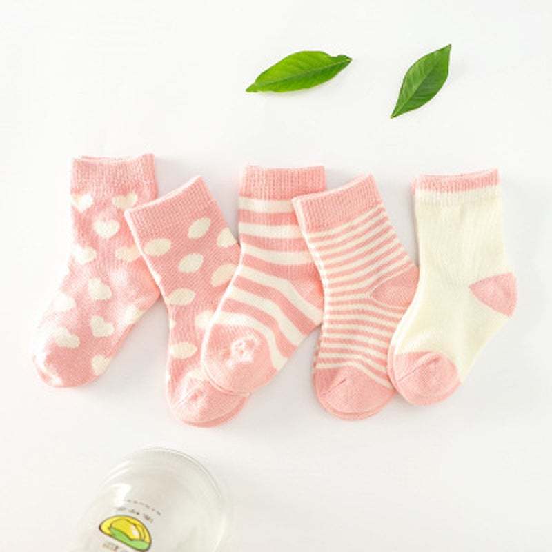 Newborn baby socks baby baby mid tube socks