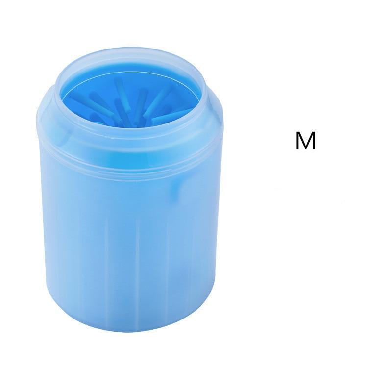 Dog Paw Cleaner, Portable Dog Paw Washer Foot Wash Cup, Dog Foot Washer Massage Soft Silicone Pet Wash Station, Waterproof Splash Small Large Dog Washer