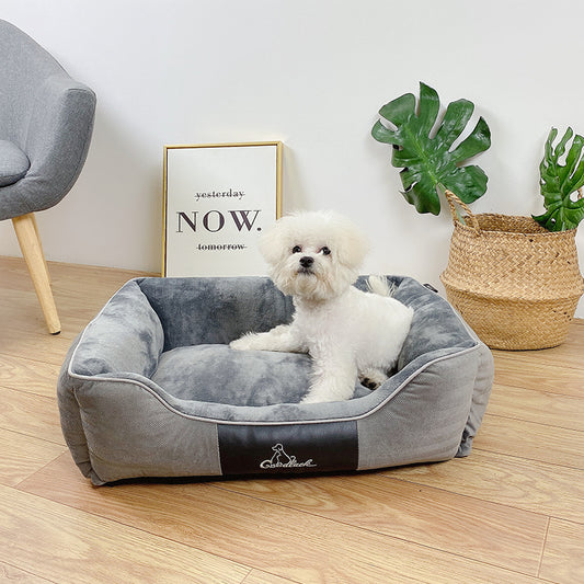 pet small bed Fully Removable And Washable Teddy Golden Retriever Bomei Small Dogs and cat bed Four Seasons Warm Pet Kennel Dog Mat