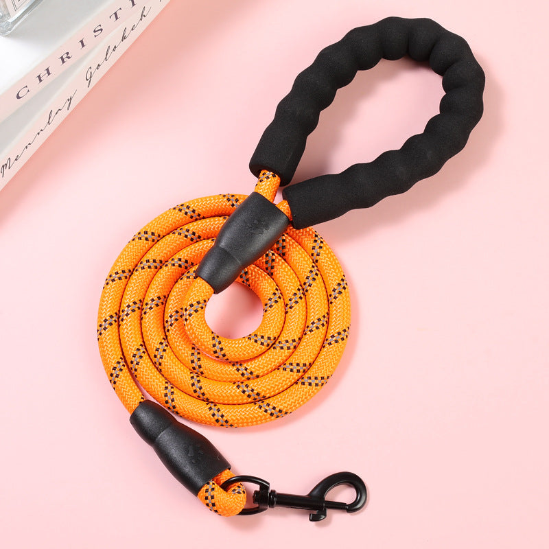 Pet Leash Explosion-proof Dog Leash Reflective Round Rope Dog Leash Leash Handless Leash Leash Cross-border Exclusive dog belt