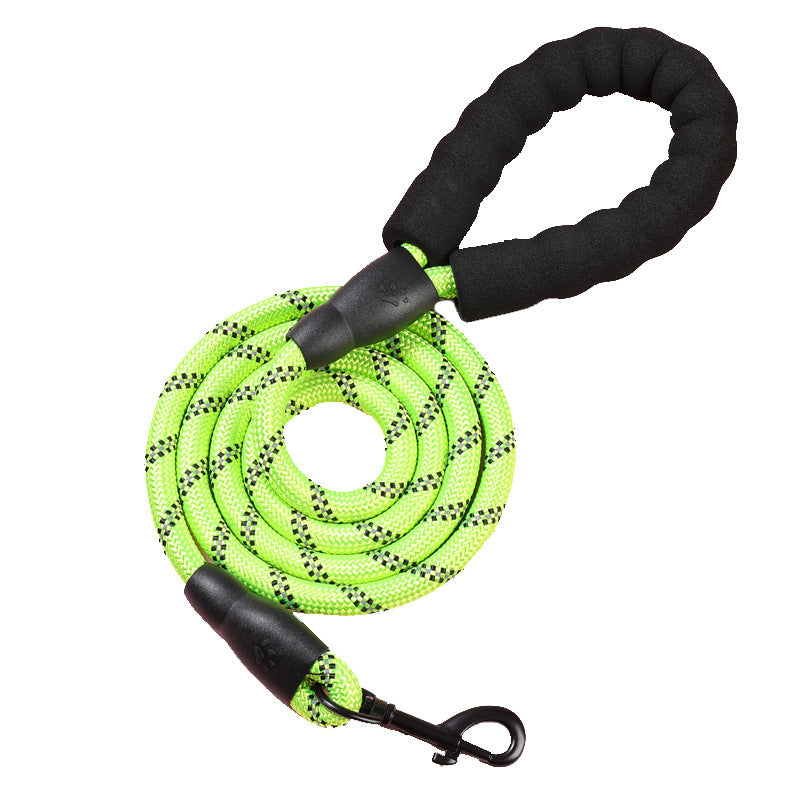 Pet Leash Explosion-proof Dog Leash Reflective Round Rope Dog Leash Leash Handless Leash Leash Cross-border Exclusive dog belt