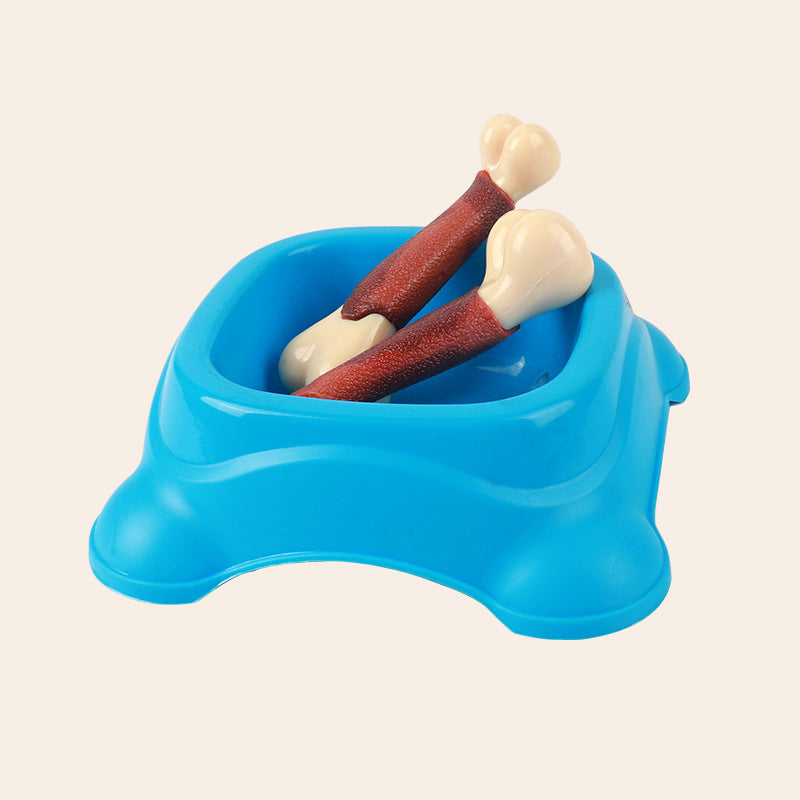 New Pet Molar Toy Beef Flavor Simulation Bone Molar Fixed Teeth Wear-resistant Bite-resistant Pet Dog Toy