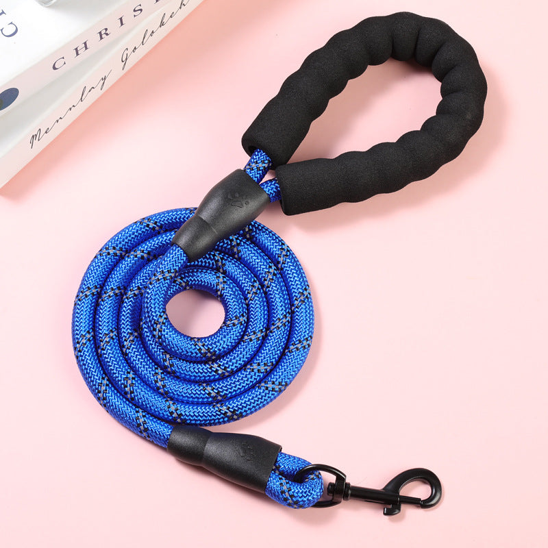 Pet Leash Explosion-proof Dog Leash Reflective Round Rope Dog Leash Leash Handless Leash Leash Cross-border Exclusive dog belt